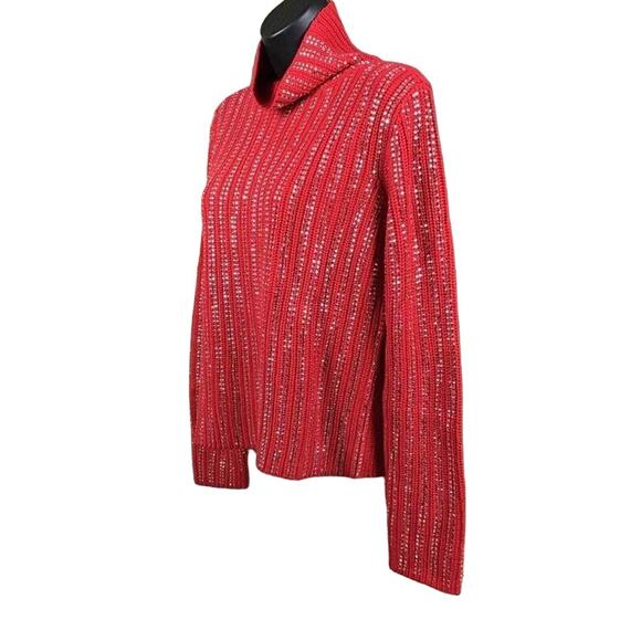 INC International Concepts Women’s XS Red Embellished Sweater NWT - Picture 9 of 15